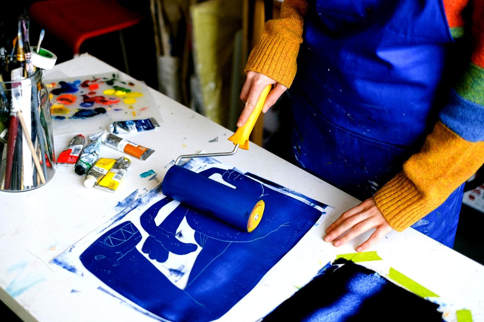 Атмосфера навчальних занять з колірної теорії